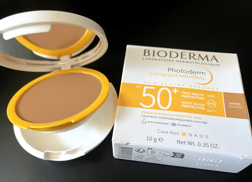Bioderma Photoderm Mineral Compact Tinted DORE Golden SPF50+ 10g New Packaging