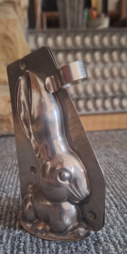 Schokoladenform Hase mit Boden Schaukel 8993 Ostern Osterhase - Bild 4 von 20