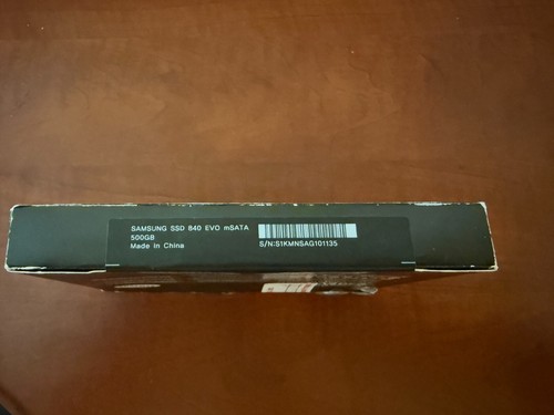 Samsung 840 EVO MZ-MTE500 500GB mSATA SSD - OPEN BOX - Afbeelding 4 van 4