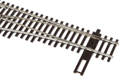 Walthers HO Scale ~ Code 83 Nickel Silver DCC Friendly #4 Turnout ~ Left ~ 83013 - Picture 4 of 4