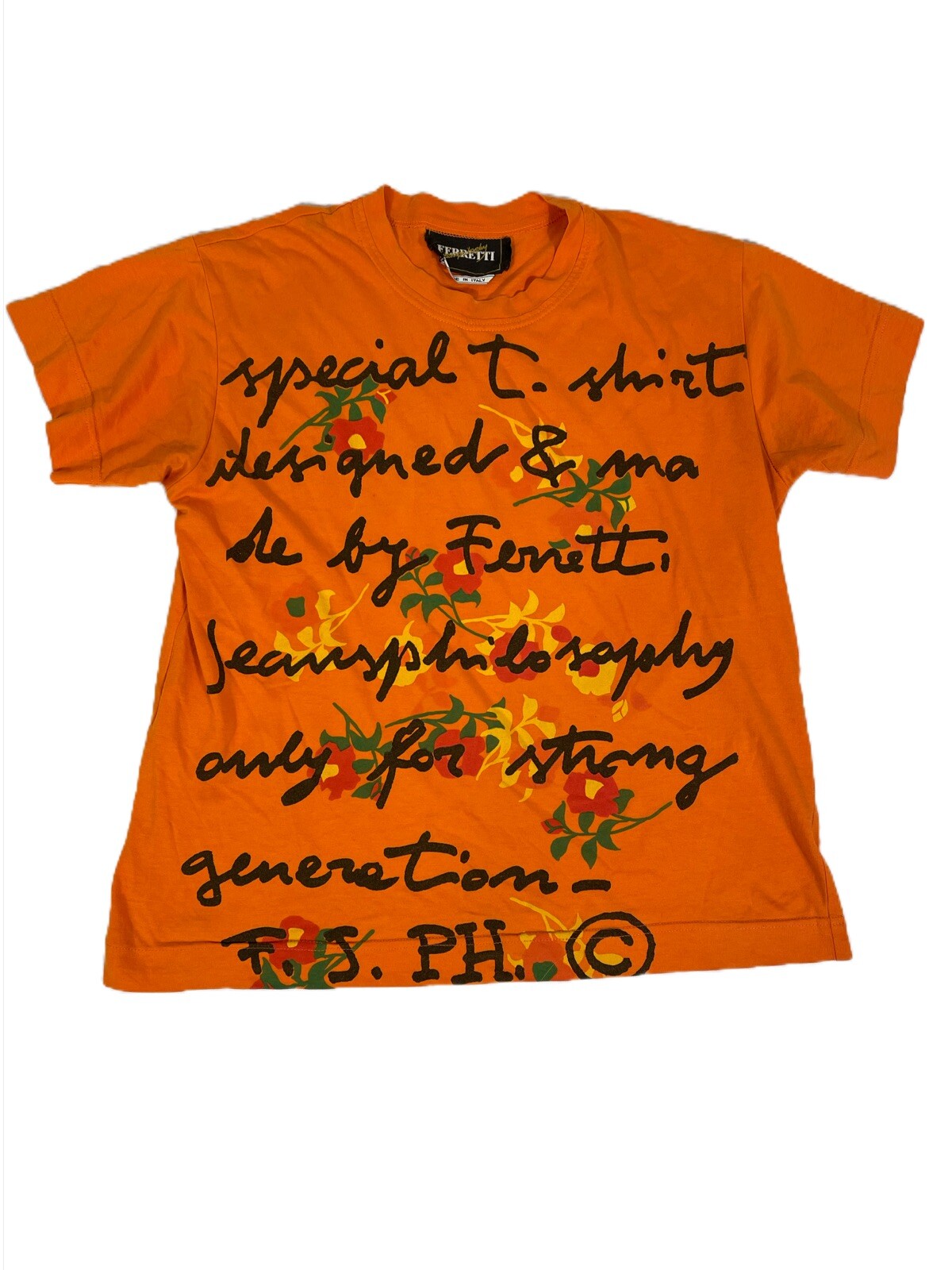 A FERRETTI 売れ筋商品|||アルベルタ フェレッティ Tシャツ トップス レディース T-shirts Orange Alberta Ferretti Orange T-Shirt