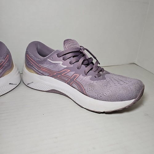 Asics Womens GT-1000 11 Size 9 Shoes Purple Running Training Sneakers 1012B197 - Picture 3 of 8