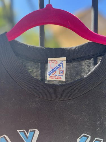 Vintage 1982 Sammy Hagar Tour Shirt Double Sided Three Lock Box “Bootleg” A&G - Imagen 3 de 13