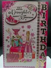30TH DAUGHTER  BIRTHDAY CARD  VERSE MODERN (9"X6") AGE 30
