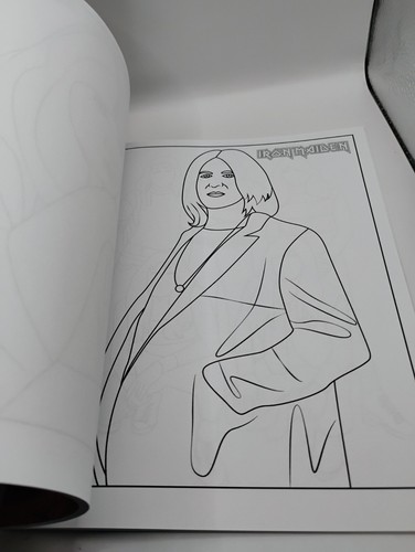 Iron Maiden Coloring Book 30+ Pages - Picture 4 of 5