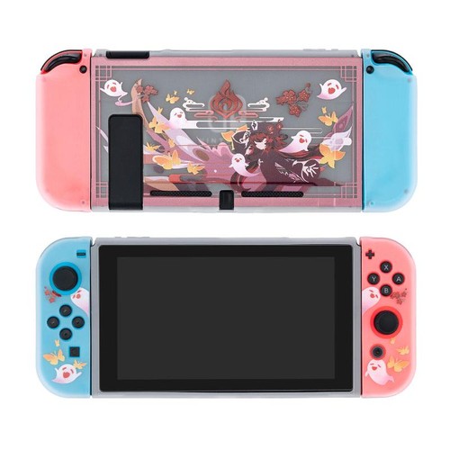 Anime Hutao Genshin Impact For Joycon Controller Case Cover Nintendo Switch OLED - Picture 5 of 67