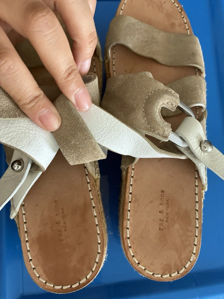 Sandalia plataforma alpargata rag & bone August (mujer) Foto 2 de 4