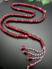 Collectible ISLAMIC ROSARY PRAYER 99 Beads Gift Misbah مسباح سبحة 