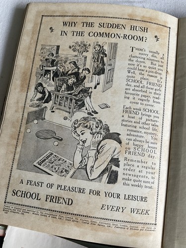 4x Collectable Vintage “School Friend” Annuals 1954-1958 - Bild 18 von 23