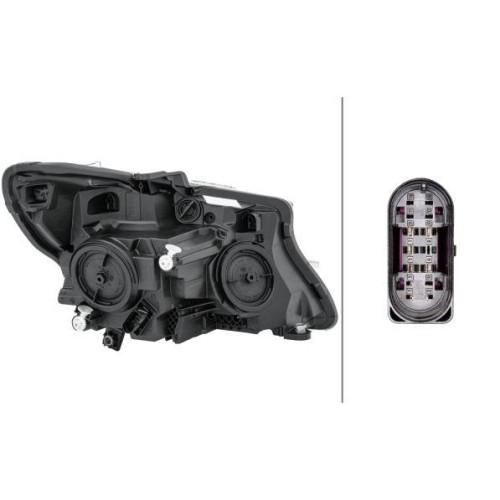 Hauptscheinwerfer HELLA 1EL 011 284-511 für MERCEDES-BENZ, links - Bild 2 von 2