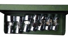 S-k 7 Pc 6 Pt Universal Swivel Socket Set 38-34usa Like New