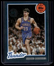 2025-26 Topps #80BK-87 Brooks Barnhizer 1980-81 Topps Basketball (i10806)