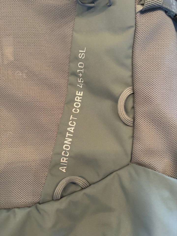 Deuter Aircontact Core Backpack Women's 45+10L SL Sternum Strap Hiking APP2596 - Image 3 of 4