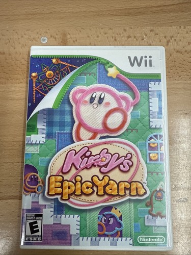 Kirby's Epic Yarn Nintendo Wii Complete CIB Tested - Picture 1 of 5