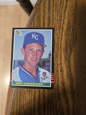 1985 Donruss  #222 Bret Saberhagen Kansas City Royals RC