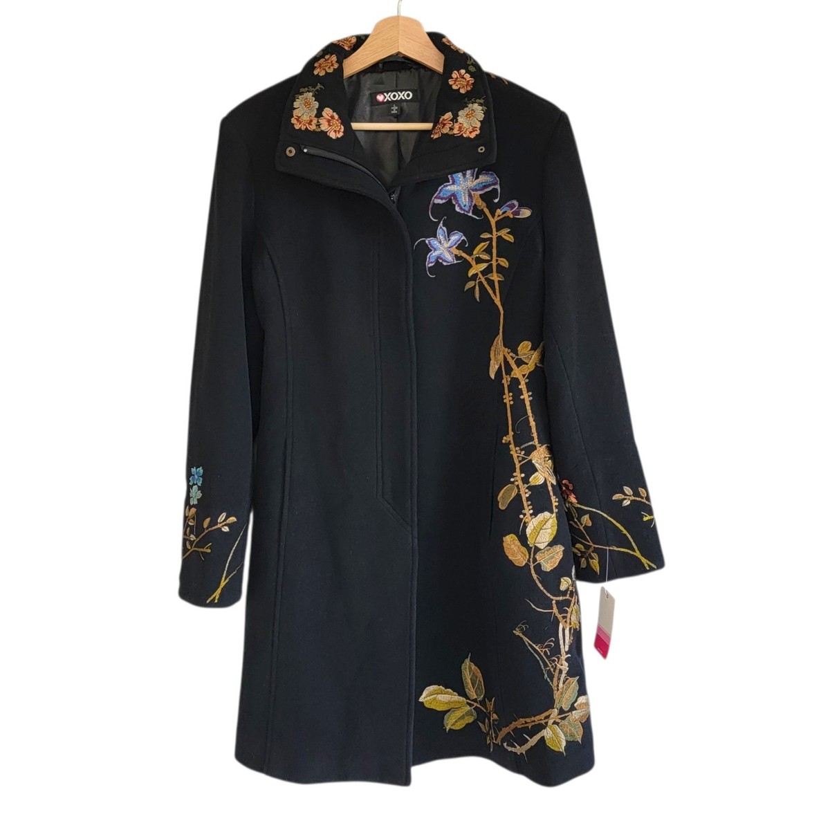 ジャケット・アウター ameri vintage SHADOW FLOWER WOOL COAT AMERI