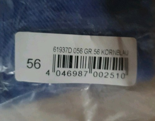 QUALITEX Classic 270 Arbeitslatzhose Arbeitshosen Blaumann, Blau. Gr.56 - Bild 3 von 3