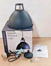 BNIB Garden Trading Digbeth Pendant Light Dk Grey Charity Sale