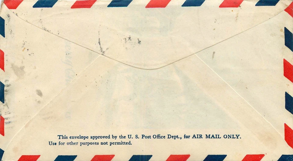1933 FIRST FLIGHT AIRMAIL ROUTE AM 20 P.O.D., BOSTON-DETROIT - Image 2 of 2