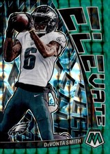 2023 Panini Mosaic - Elevate Devonta Smith #E-DS Green Mosaic Prizm