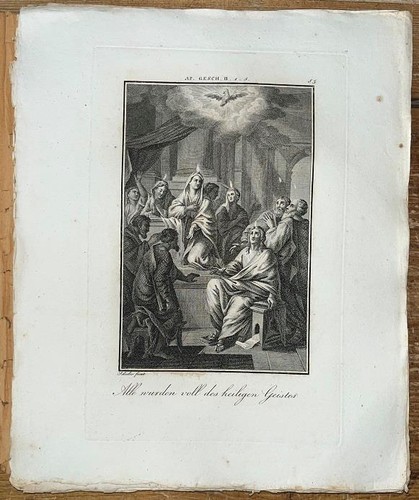 [1815] Collection Of 20 New Testament Bible Engravings.  Freiburg Imprint. - Bild 6 von 23