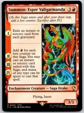 Summon: Esper Valigarmanda - Commander: FINAL FANTASY FIC- MTG - LP Magic - 60 R