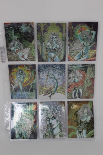 1997 Lady Death Series IV Wicked Ways Complete 1-90 Chromium Base Card Set Krome - Picture 4 of 11