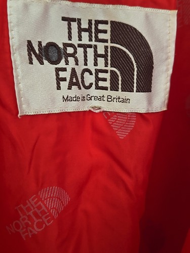 Giacca a vento vintage The North Face Extreme uomo piccola rossa blu Gore-Tex - Foto 13 di 15