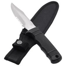 Zenport 14096 SEAL PUP Knife with Sheath, 4.75 Inch Blade