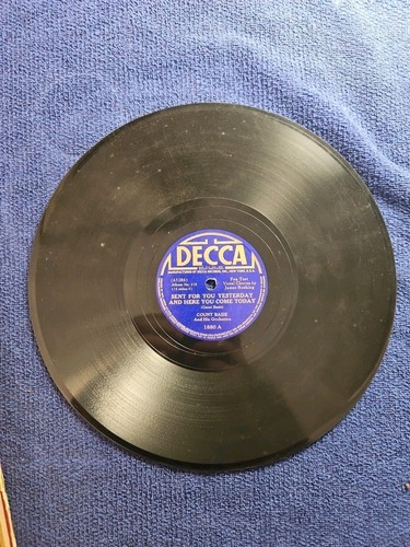 COUNT BASIE One O’Clock Jump 1941 Decca 4 of 6-78 Set. With Rare Insert Booklet - Picture 9 of 17