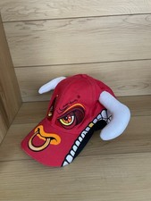 Monster Jam El Toro Loco Hat Cap Truck Bull Horns Youth Size Adjustable -Read