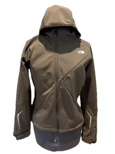 North Face Jacket Women M Apex Hooded Recco Avalanche Rescue Gorp Core Hiking