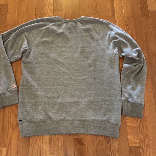 Homage Ohio State University Buckeyes Script Ohio Gray Sweatshirt Large Read - Picture 5 of 6