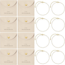 16 Pcs Bridesmaid Bracelet Gift with Pouch