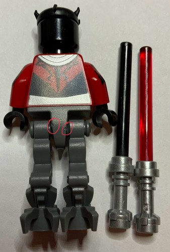 Lego Star Wars Minifigures- Darth Maul sw0493 75022 Read description A - Picture 2 of 2