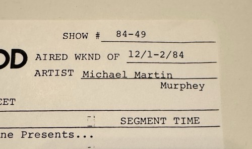 33 LP Vinyl Record, Live From Gilleys, Michael Murphey, W Cue Sheet, 12/1984, VG - Imagen 2 de 4