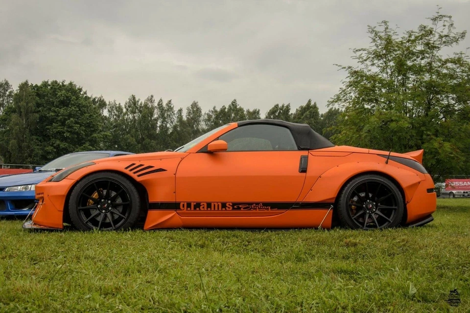 Alerón cola de pato estilo cohete para Nissan 350z Z33 Fairlady v9 Foto 3 de 4