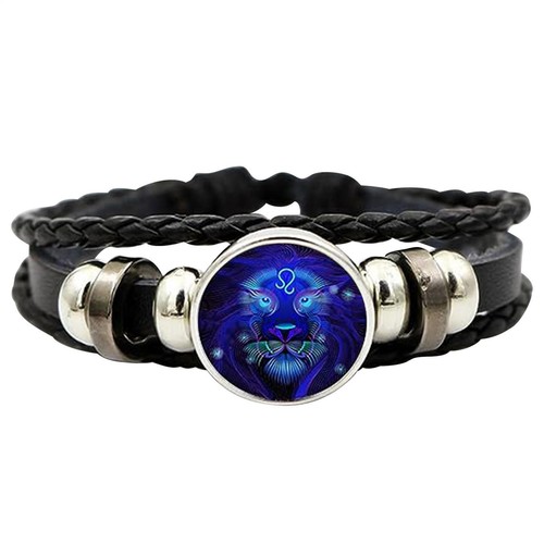 Pulsera signo zodiacal Spirit hecha a mano tejida multicapa 12 constelados - Imagen 19 de 24