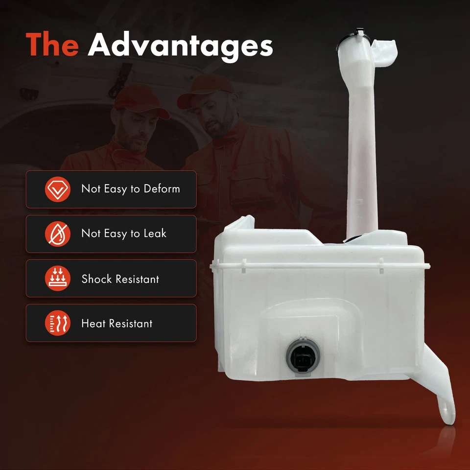 Depósito de líquido para lavadora de parabrisas con bomba y tapa para Lexus RX300 1999-2003 3,0 L Foto 3 de 4