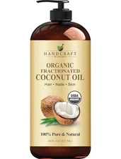 Handcraft Blends Organic Fractionated Coconut Oil - 16 16 Fl Oz (Pack of 1) 