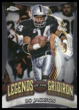 2024 Topps Chrome #LOG-4 Bo Jackson Legends of the Gridiron Los Angeles Raiders
