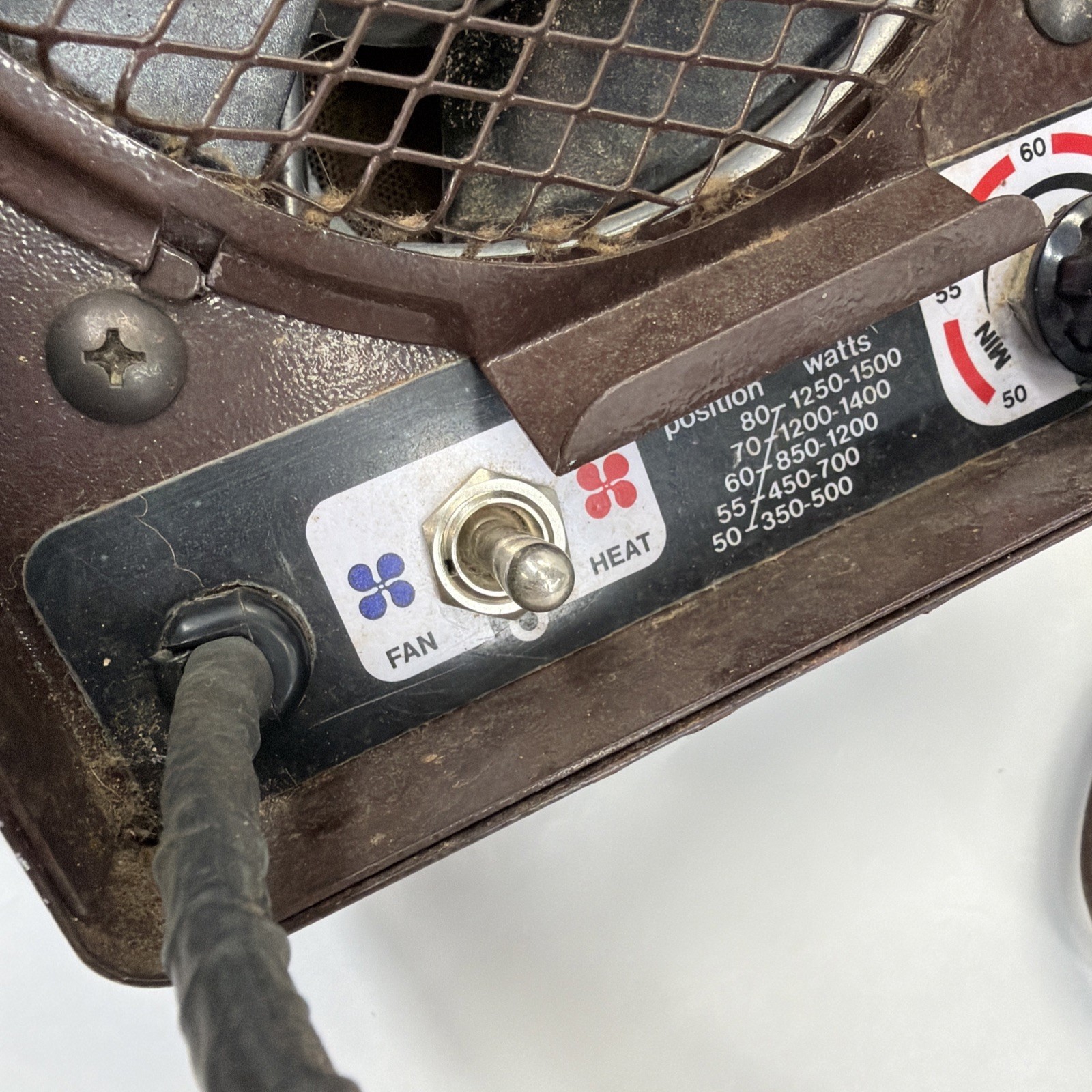 Vintage Pelonis The Original Disc Furnace Ceramic Space Heater 1500W 2