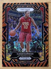 DeMar DeRozan 2023-24 Panini Prizm Draft Picks Tiger Stripe #64 Mint