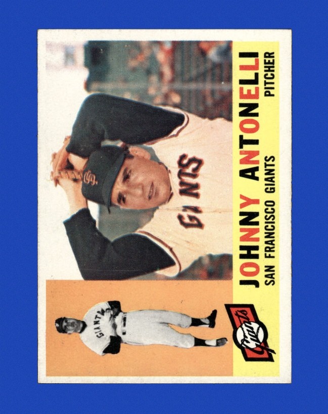 1960 Topps Set-Break # 80 Johnny Antonelli EX-EXMINT *GMCARDS*
