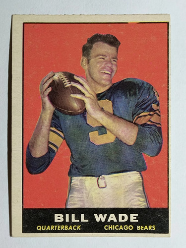 1961 Topps #10 Bill Wade (EX) - Imagen 1 de 2