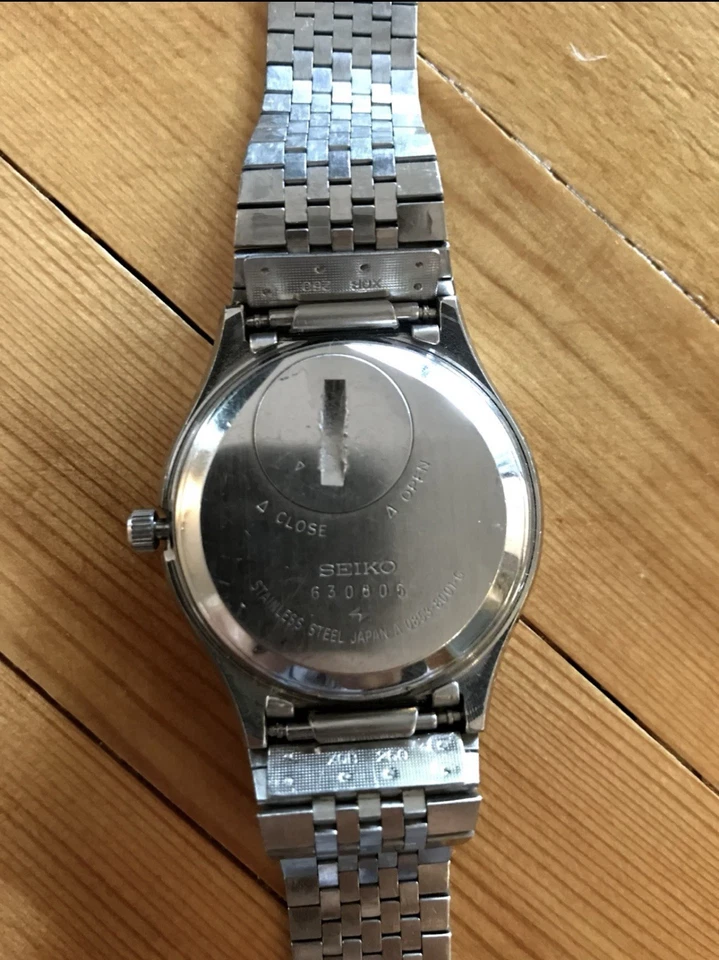 Винтажные мужские кварцевые часы 70-х Seiko King - Изображение 2 из 4