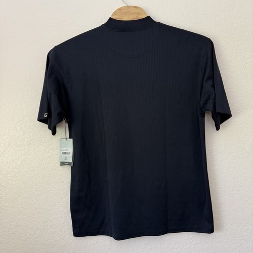 Cutter & Buck Men DryTec Mock Neck Ribbed Knit T-Shirt XL Black SC Gamecocks NWT - Picture 4 of 6