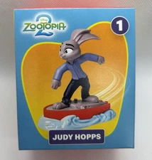 McDonald’s 2025 Zootopia 2 Happy Meal Kids Toy “Judy Hopps” #1 Figure In Box