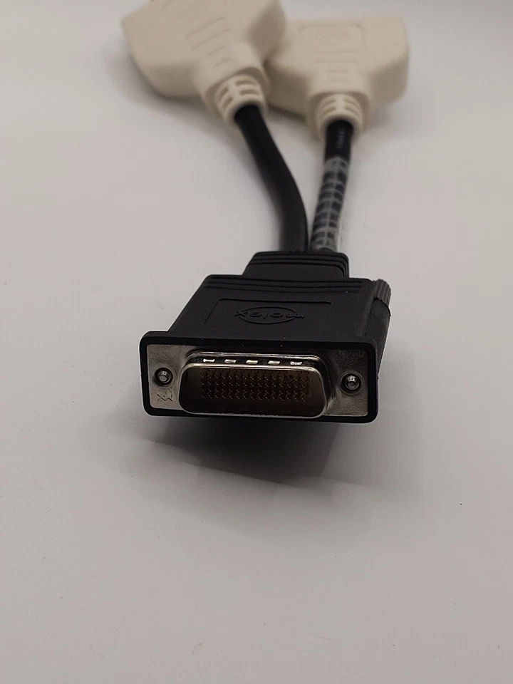 Divisor/adaptador doble DVI HP/Molex 338285-009 DMS-59 (cable en Y) Foto 3 de 3