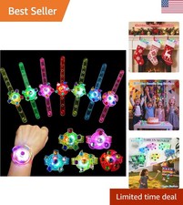 Engaging 12 Pack Glow in the Dark Bracelets - Ideal for Kids' Parties Favors